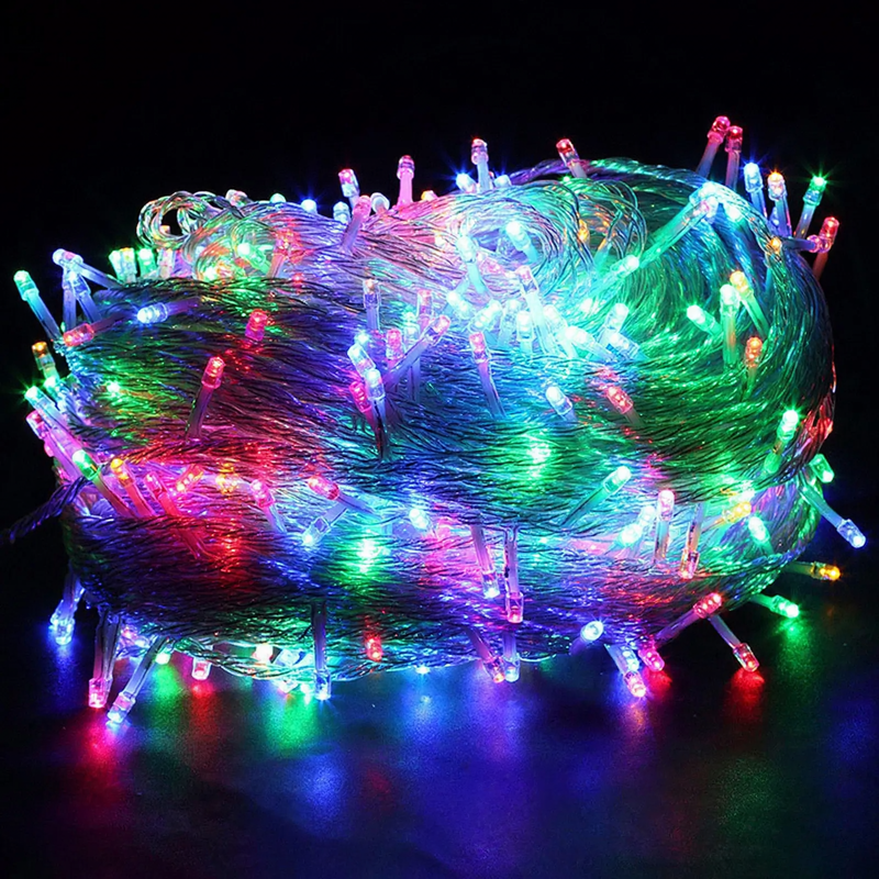 LED string lights for festive lighting