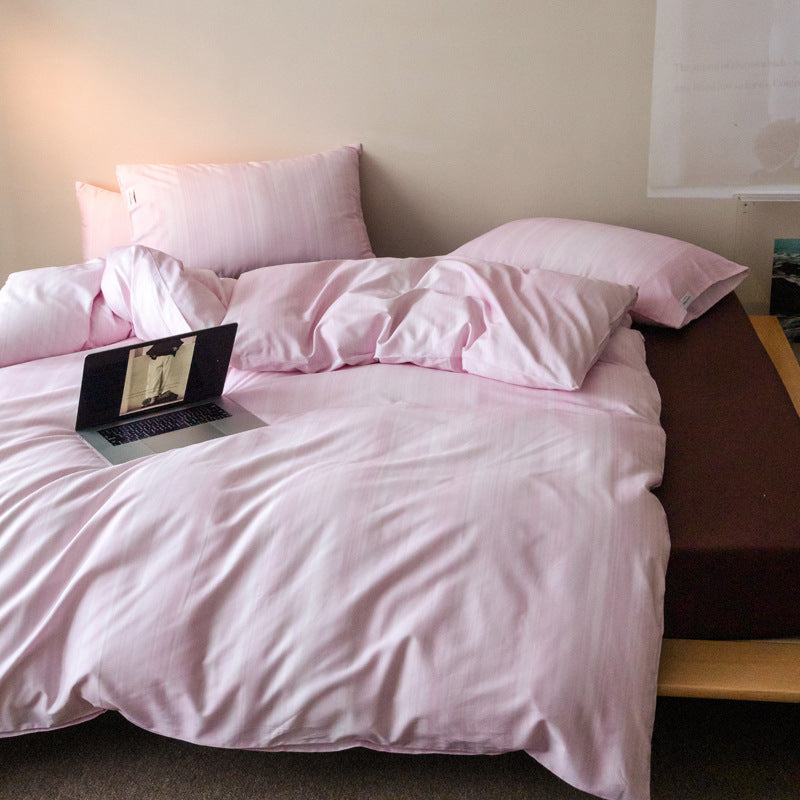 Cotton bedding set, 4-piece, gradient