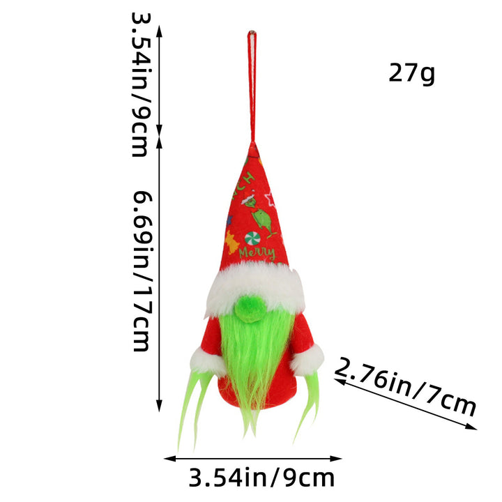 Bright Christmas Elf Figure with Sequins