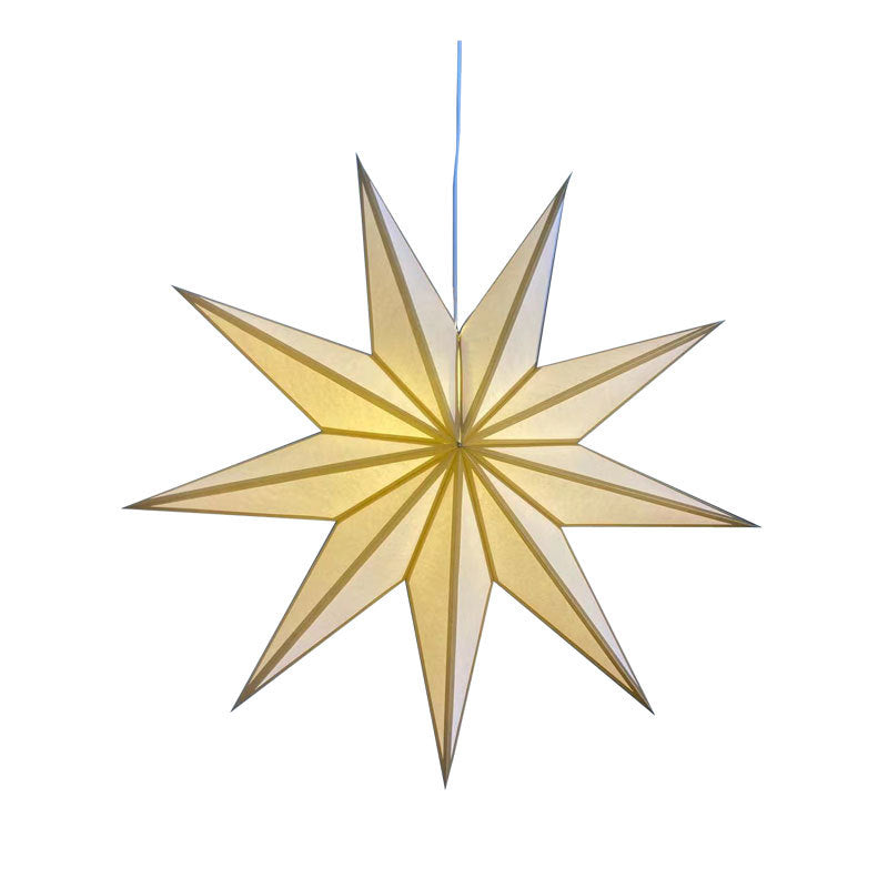 Nordic Star Lamp Shade, 9-pointed, Metal