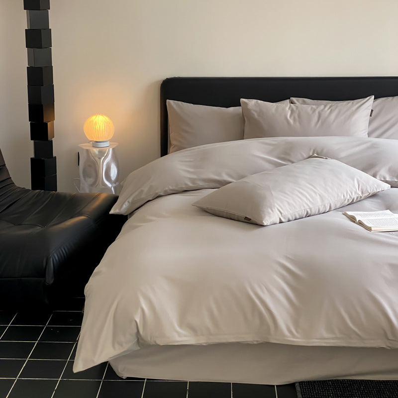 Long-staple cotton bedding set, four pieces