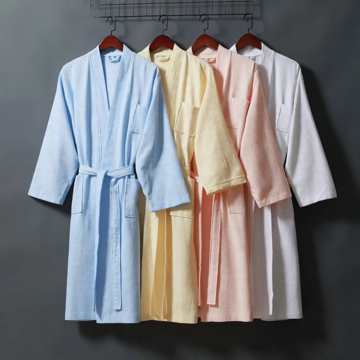 Coral fleece bathrobe for ladies