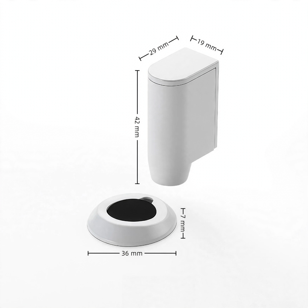 Adjustable door stop made of zinc alloy