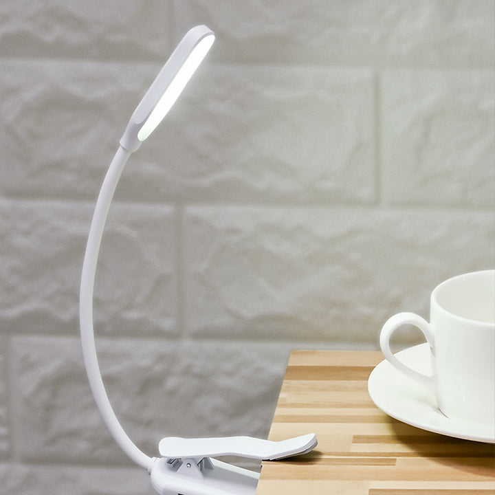 LED clamp lamp for children, USB rechargeable