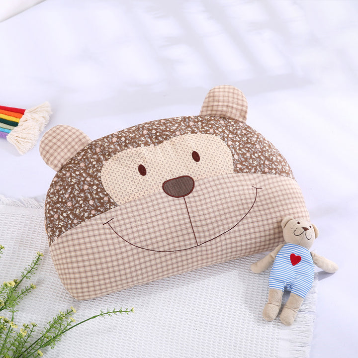 Children's Pillow with Buckwheat Hulls, Round
