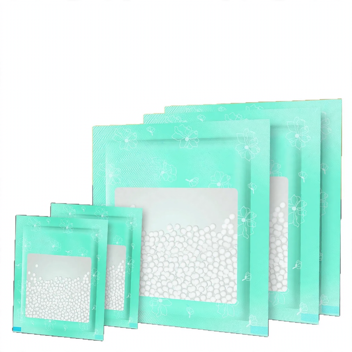 Dehumidification bags for wardrobes and drawers