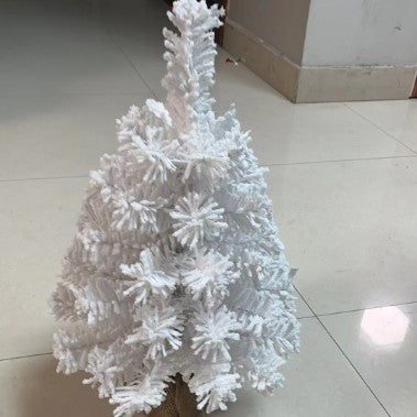 Mini Christmas tree with flocking, 45-60 cm