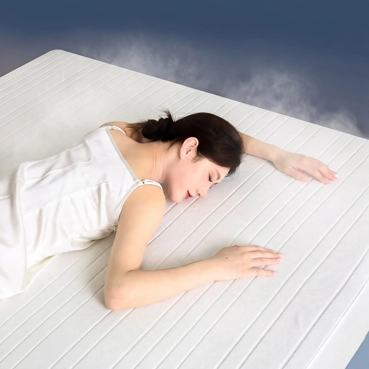 Waterproof fitted sheet with antibacterial properties