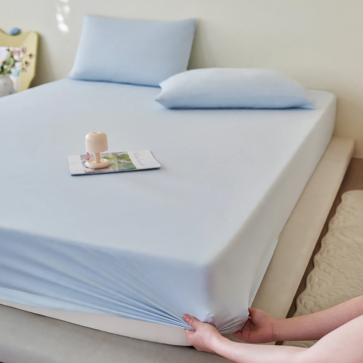 Nylon-Cooling Bed Sheet Set, 3-piece, A-Class