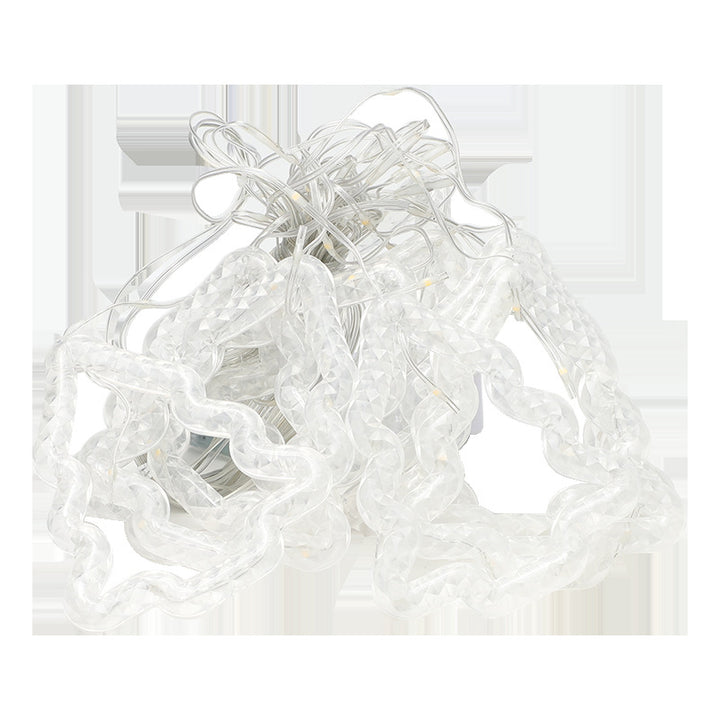 LED string lights with motifs, 3 m, remote controlled