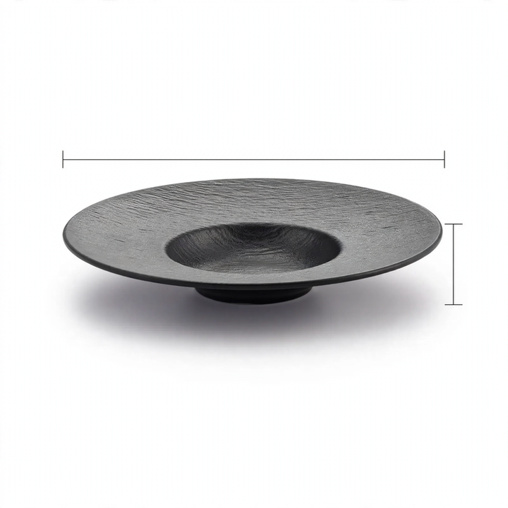 Flat plate, melamine, round, 20–28 cm