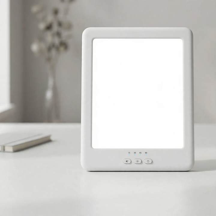 Quadratic SAD light therapy table lamp JSK-23