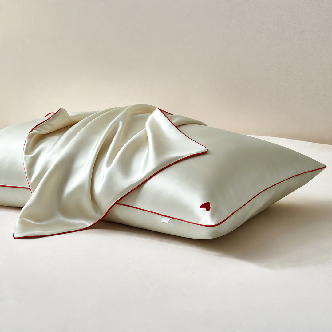 Cotton pillowcase, solid color, 48×74 cm