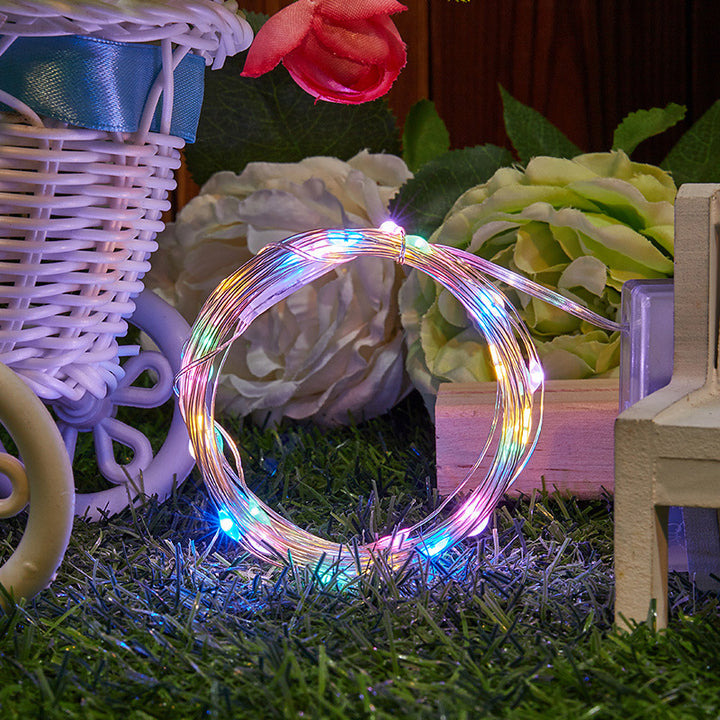 Flexible LED Copper Wire String Lights for Creative Decorations