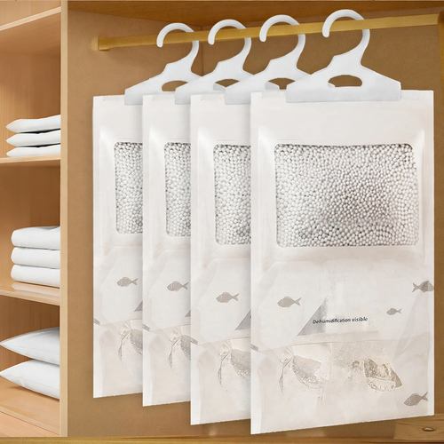Hanging dehumidifier with hook