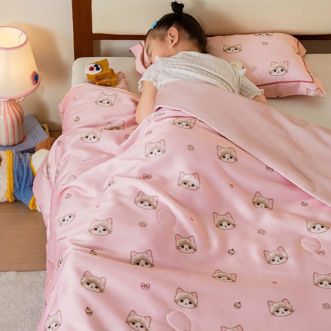 Summer blanket made of Lyocell, light and cooling