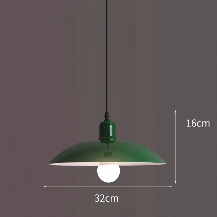 Vintage pendant light, industrial style, adjustable