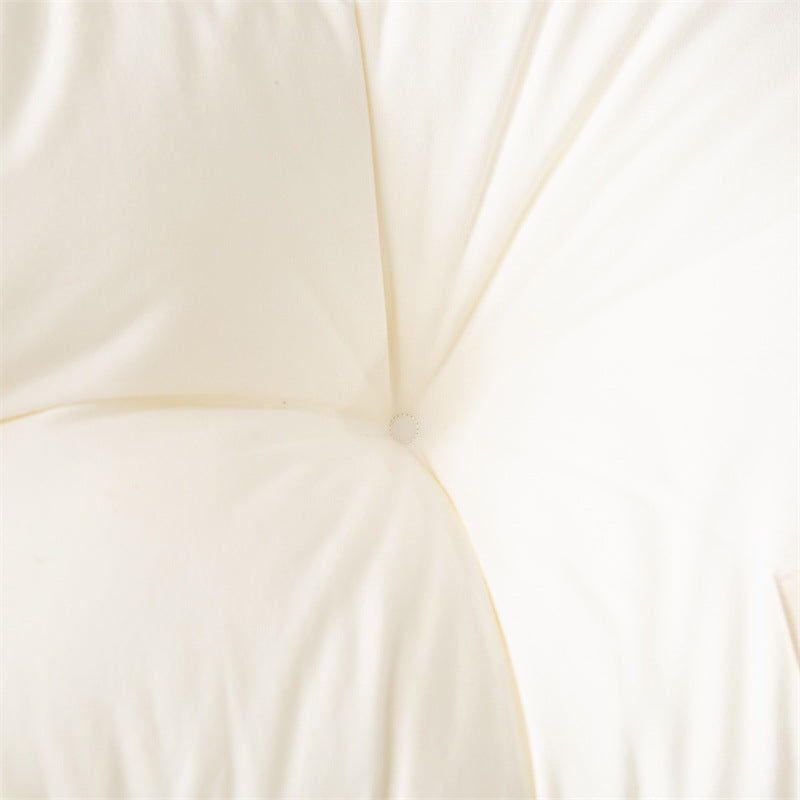 Natural cotton pillow for neck support