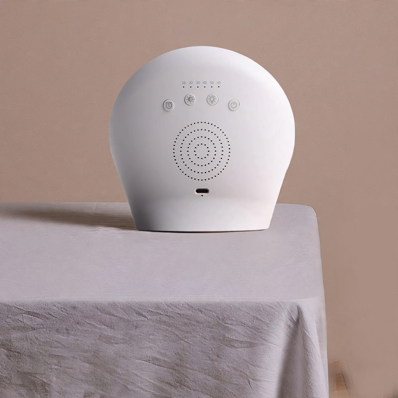 Modern LED light therapy lamp with three color temperatures
