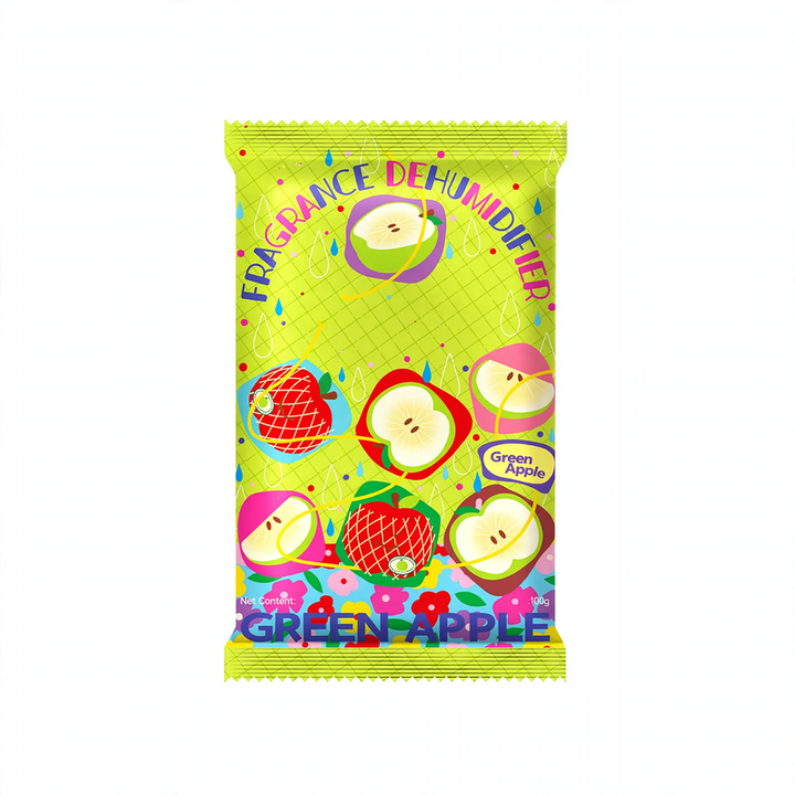 Scent dehumidifying bag for hanging with refill option