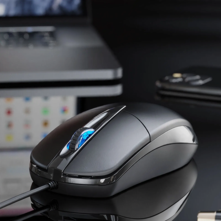 Wired Silent Keyboard for Office and Gaming