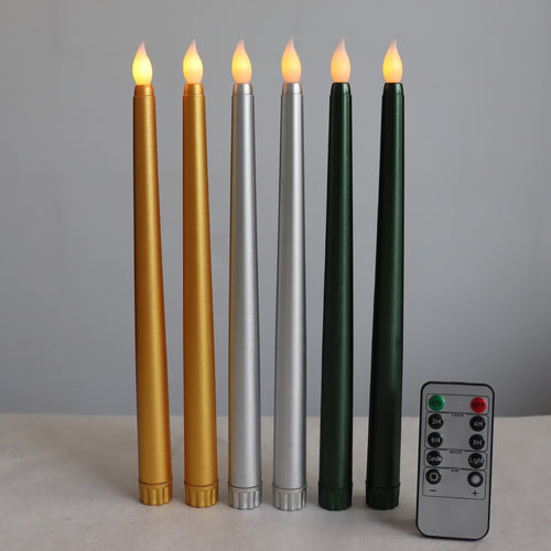 LED taper candle with remote control