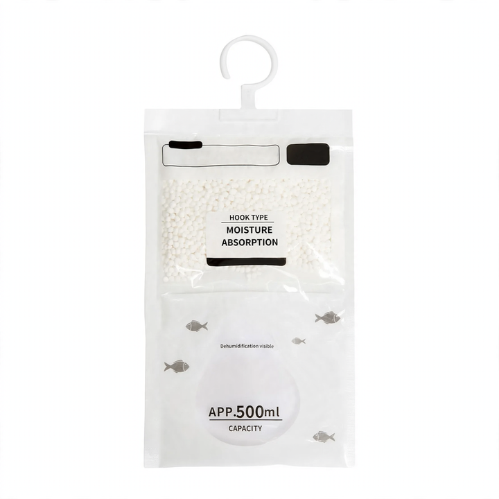 Hanging Dehumidifier Bag Against Moisture