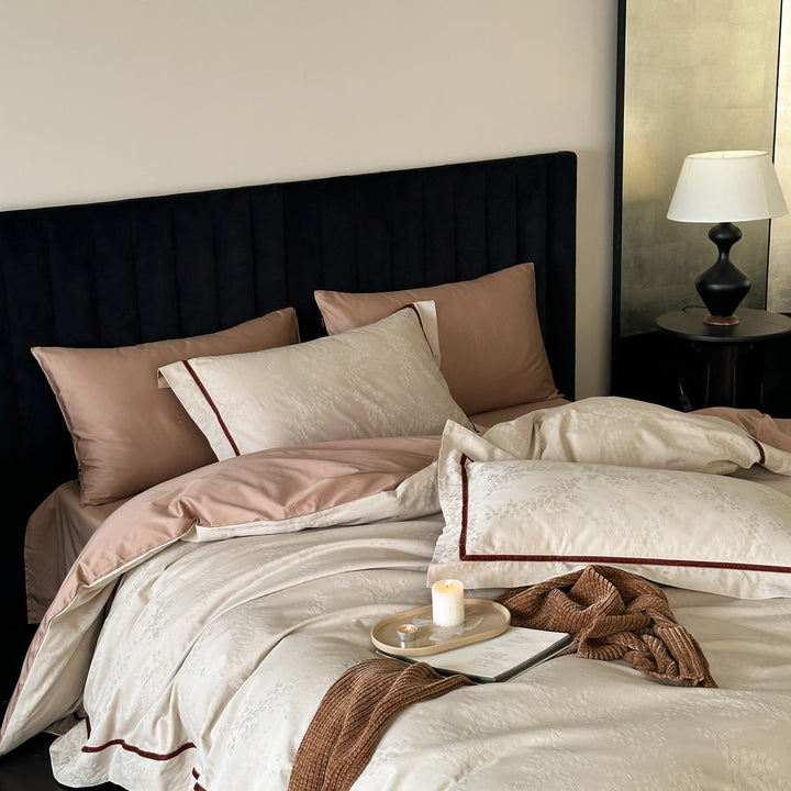 Long staple cotton bedding, 100s, Jacquard