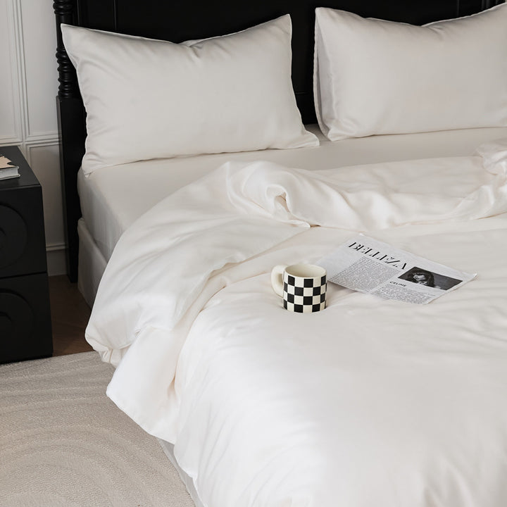 Duvet cover, Lyocell, Solid color