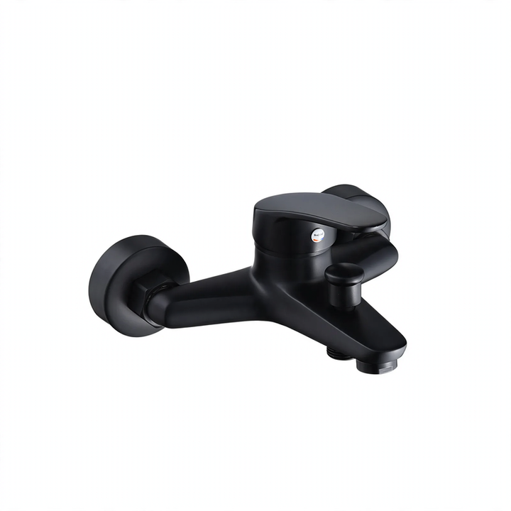 Shower mixer, three-piece