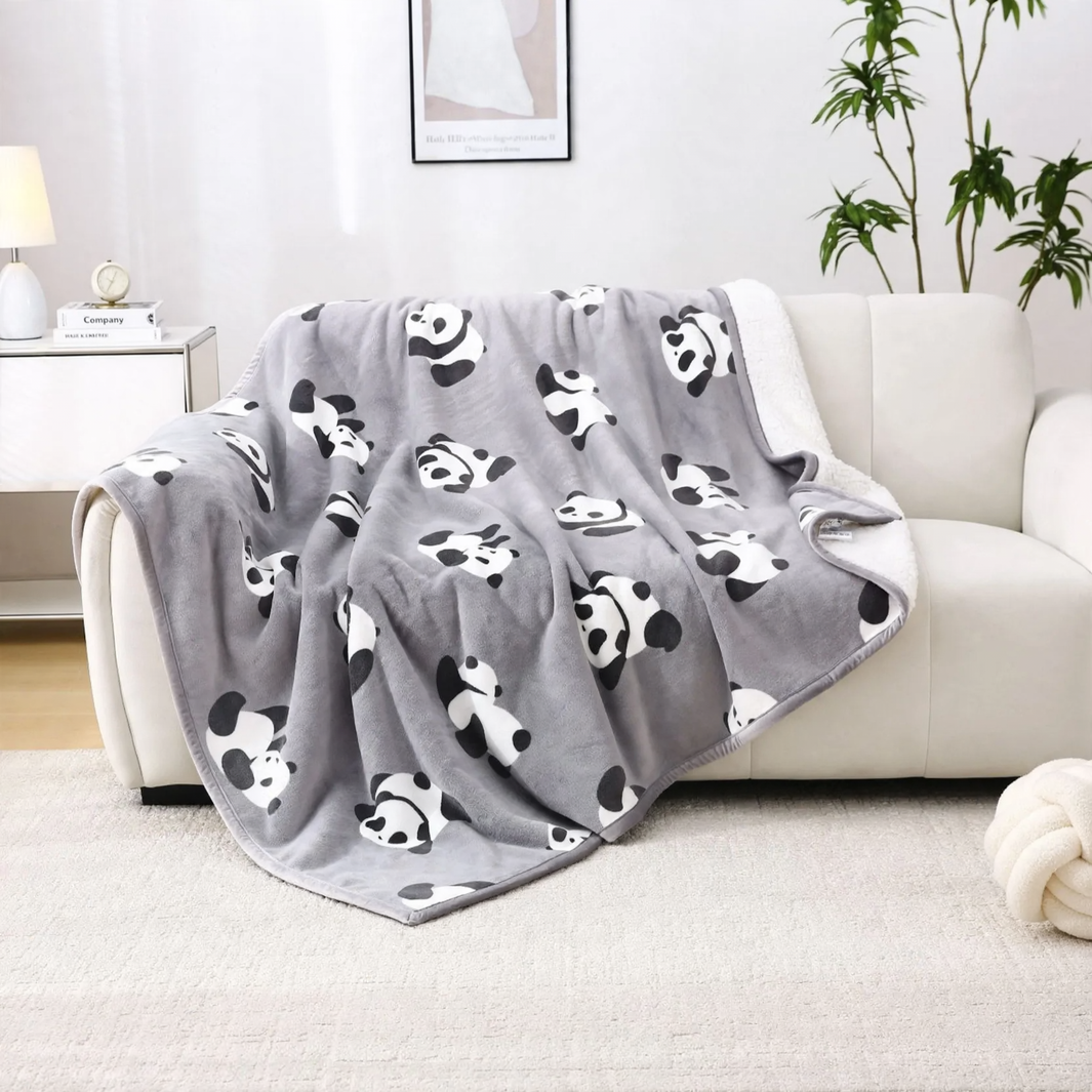 Kids' Fleece Blanket, Cartoon Design