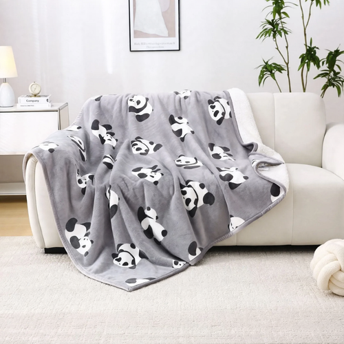 Kids' Fleece Blanket, Cartoon Design