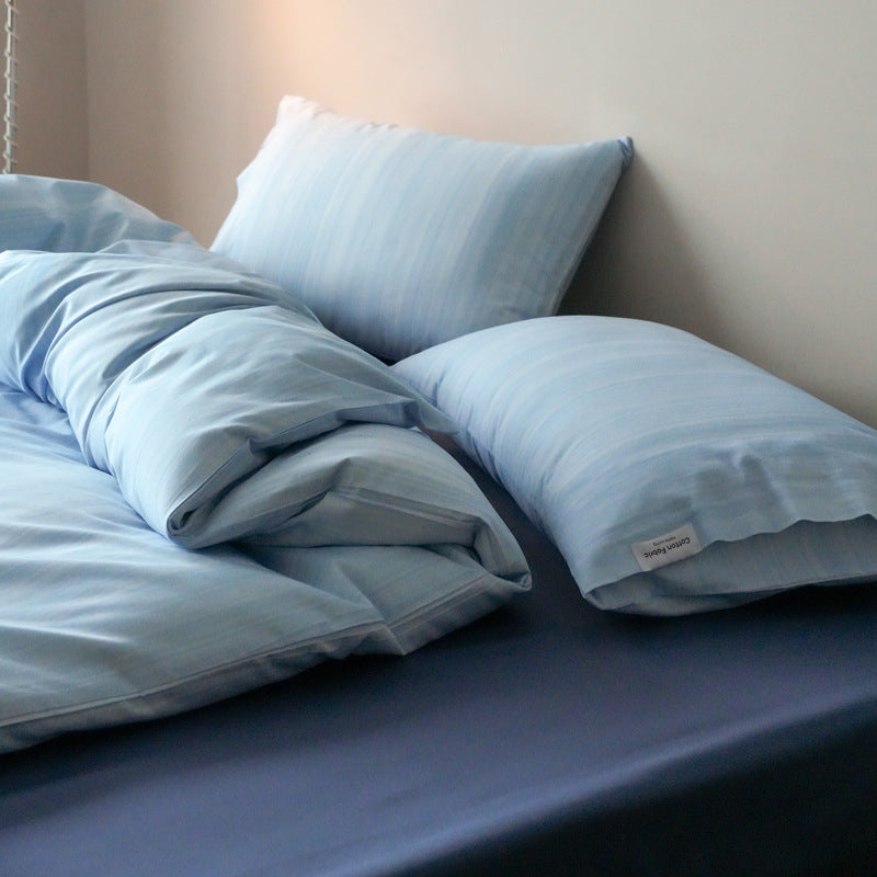 Cotton bedding set, 4-piece, gradient
