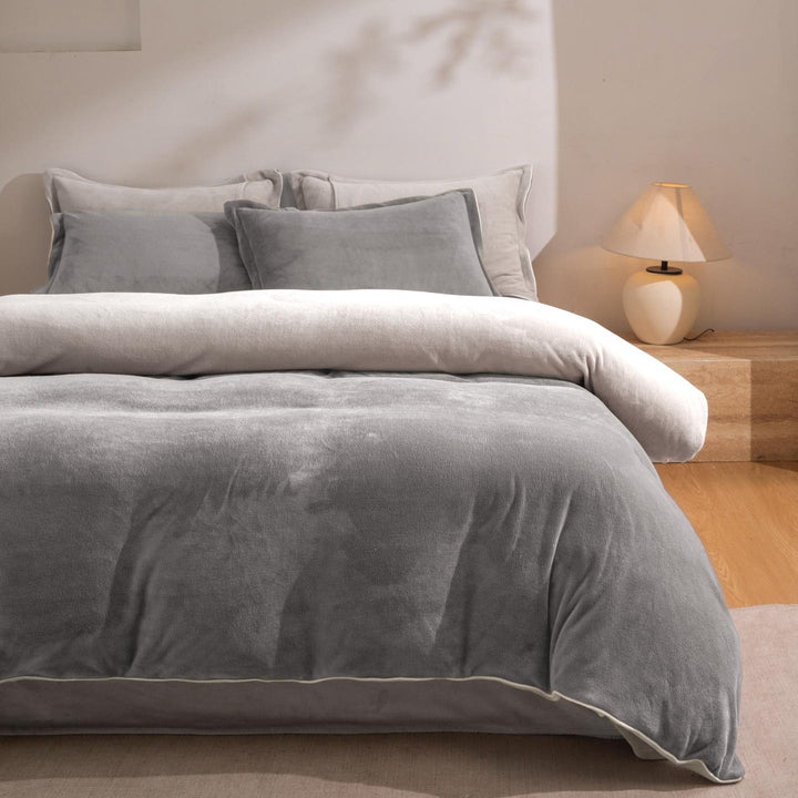 Milk fiber bedding set, 4-piece, winter, thickened