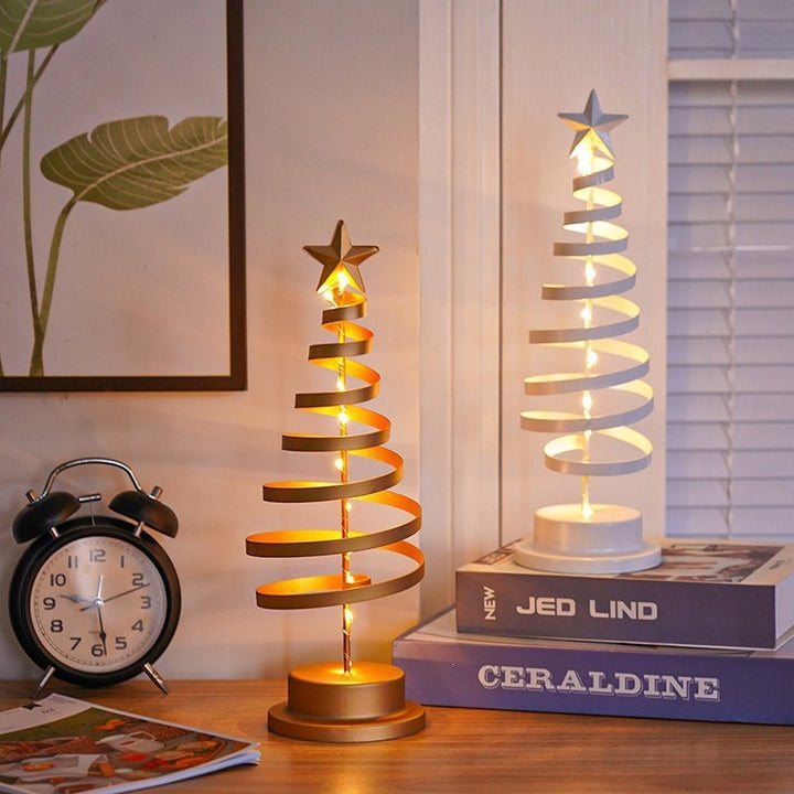 Decorative LED tree light made of iron