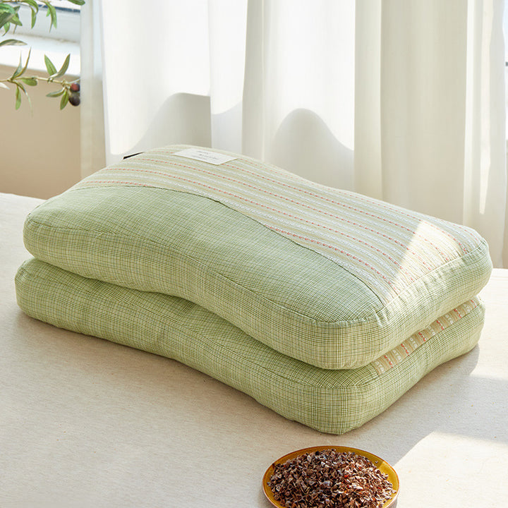 Buckwheat Pillow, 32×52 cm, Cotton