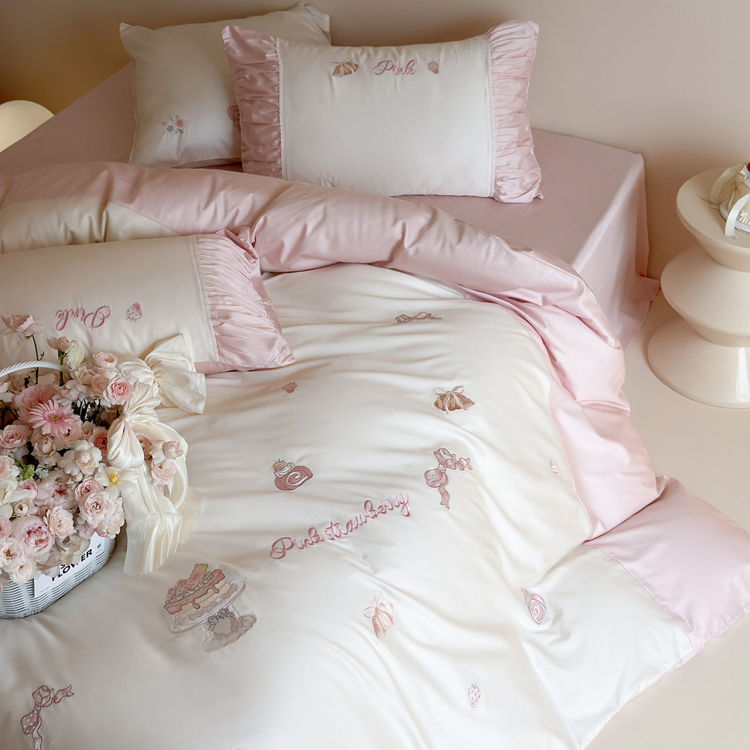 Luxury bedding set made of 100S long-staple cotton
