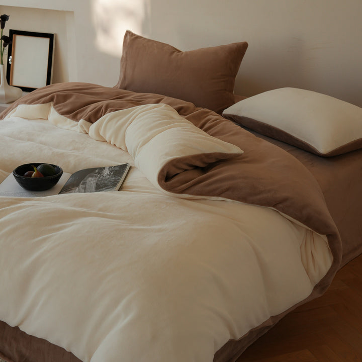 Milk fiber bedding, 4-piece, Winter