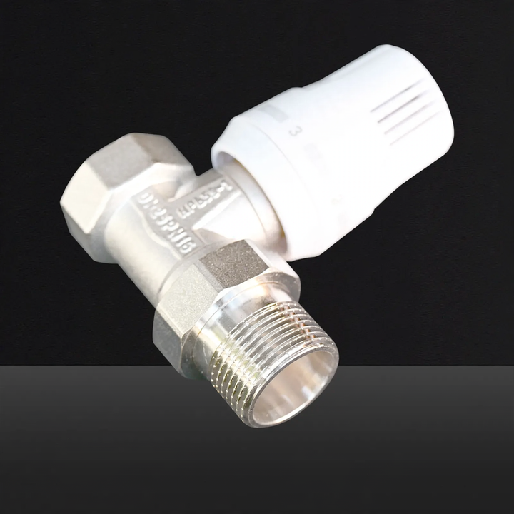 Manually controlled radiator thermostat valve