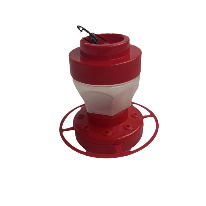 Hanging bird bath for outdoor use
