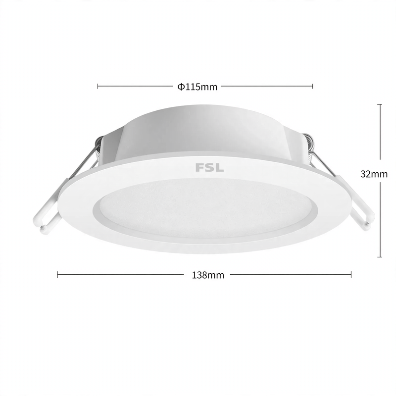 LED recessed light for ceiling and hallway