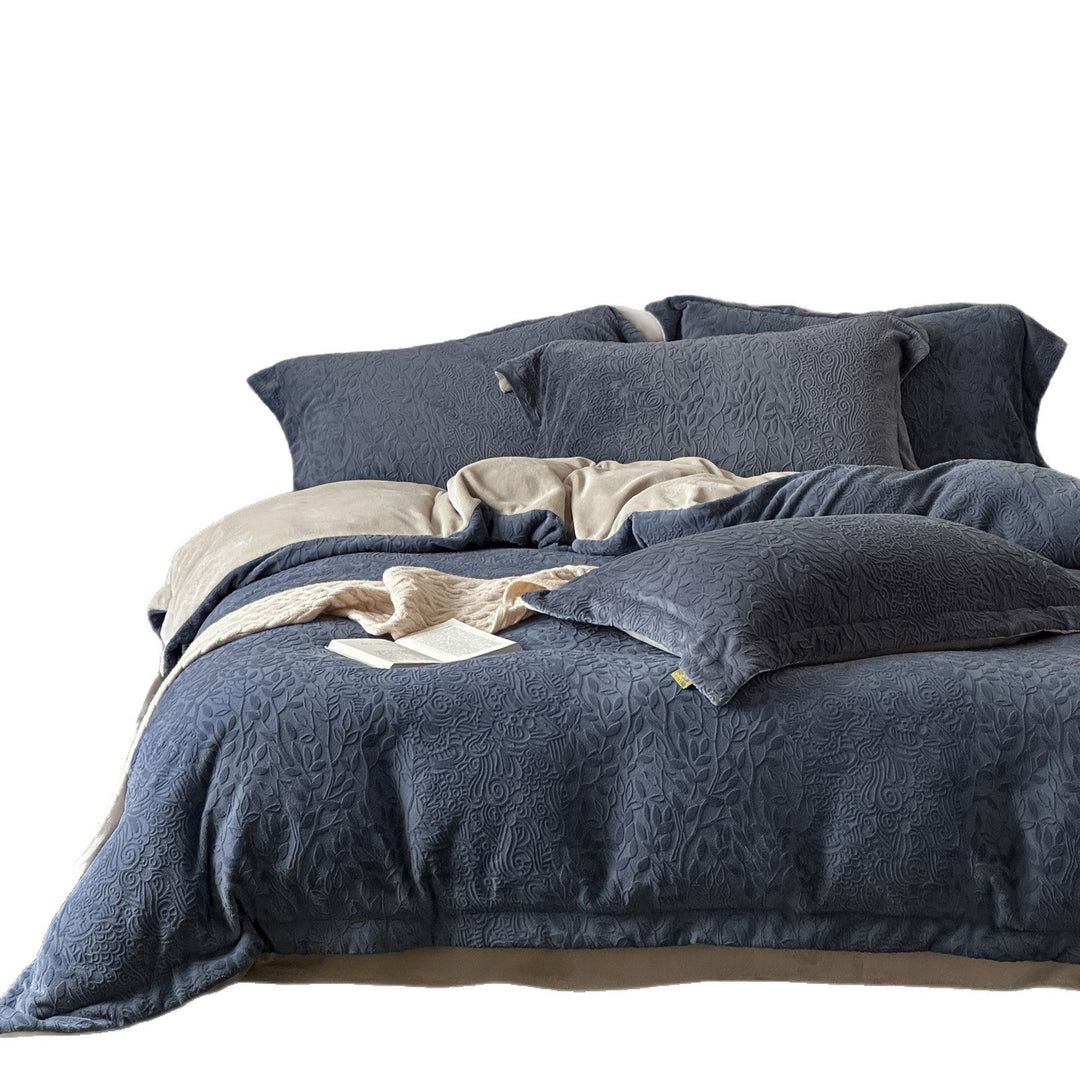 Milk fiber bedding set, 4-piece, winter quality