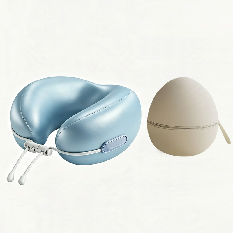U-shaped neck pillow made of memory foam, portable