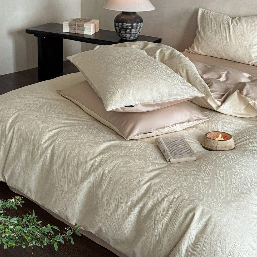 Long-staple cotton bedding, 100, satin binding