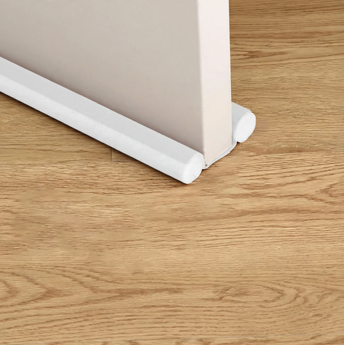 Door sealing strips for door bottoms, universal