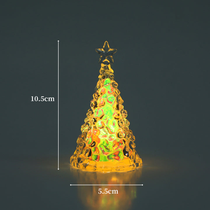 LED night light in star Christmas tree shape