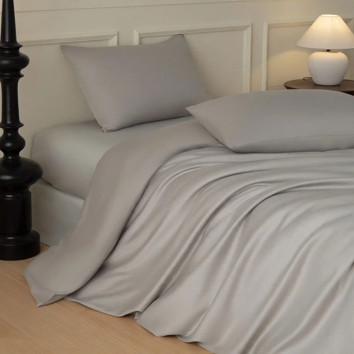 Long Staple Cotton Bedding, 4 piece, Satin Weave