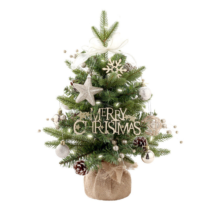 Mini Christmas tree decoration with music function