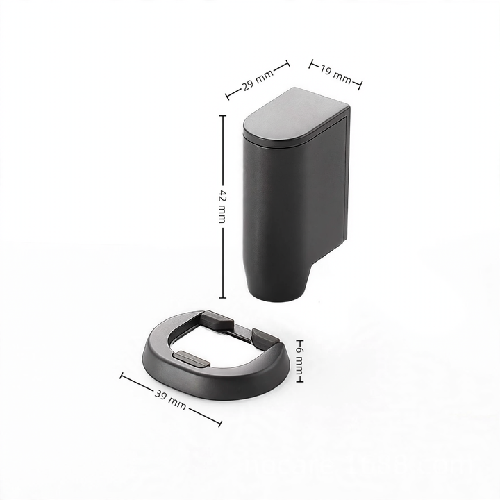 Adjustable door stop made of zinc alloy