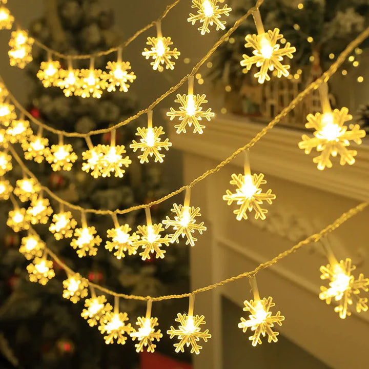 LED string lights for indoor and outdoor use